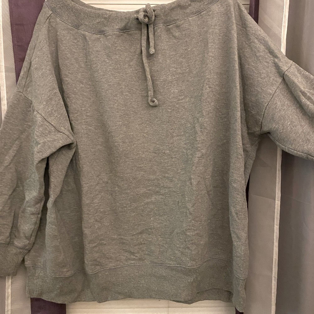 Off-the-shoulder sweatshirt AERIE